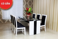 Bàn ghế ăn gỗ sồi 